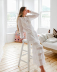 Tie Top in White