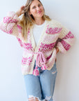 Kismet Cardigan in Pink