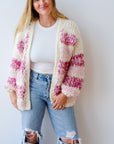 Kismet Cardigan in Pink