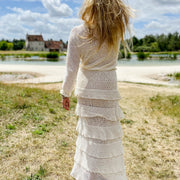 The Maxi Skirt in Ivory