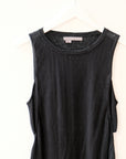 360 Cashmere Black Knit Dress, Size Medium