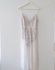For Love & Lemons White Bodysuit Dress, Size Medium