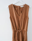 Indi + Cold Brown Jumpsuit, Size Medium