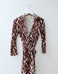 DVF Wrap Romper, Size 4