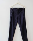 Rebecca Taylor Mid-Rise Navy Pant, Size 12
