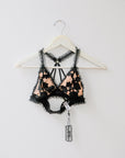 For Love & Lemons Skivvies Bra, Size Medium