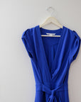 DVF Blue Jumpsuit, Size 6
