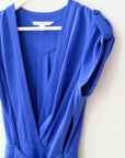 DVF Blue Jumpsuit, Size 6