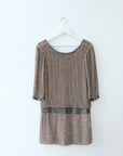 Sequin Mini Dress, Size Extra-Small