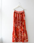 CK Bradley Maxi Skirt in Orange, Size 12