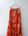 CK Bradley Maxi Skirt in Orange, Size 12