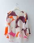 DVF Print Tunic, Size Large
