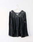 For Love & Lemons Black Blouse, Medium
