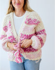 Kismet Cardigan in Pink