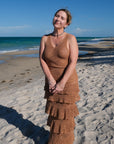 The Maxi Skirt in Mocha