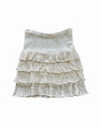 Mini Skirt in Ivory