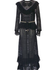 Zimmermann Black Knit Dress, Size AU 3
