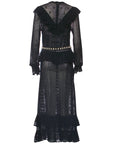 Zimmermann Black Knit Dress, Size AU 3