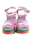 L’atelier de Charlotte Rainbow Platform, Size US 10