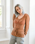 Seasonal Top in Mocha