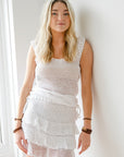 Mini-Mini Skirt in White