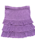 The Mini-Mini Skirt in Amethyst