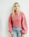 Kayla Sweater in Dusty Rose