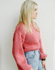 Kayla Sweater in Dusty Rose