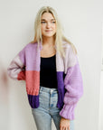 Merilee Cardigan in Purple