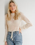 Tie Top in Ivory