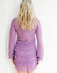 The Mini-Mini Skirt in Amethyst