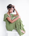 The Maxi Skirt in Olive