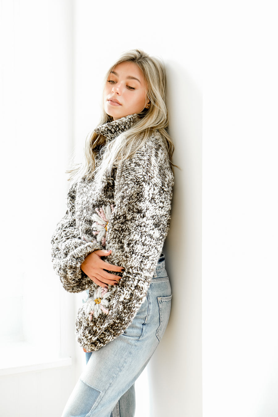 Pepper Floral Sustainable Sweater