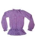 Poet Top in Purple