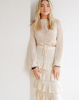 The Maxi Skirt in Ivory