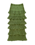 Sage Ruffle Maxi Skirt - Lex & Lynne