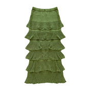 Sage Ruffle Maxi Skirt - Lex & Lynne