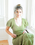 Sage Ruffle Maxi Skirt - Lex & Lynne