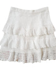 Mini-Mini Skirt in White