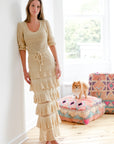 The Maxi Skirt in Beige