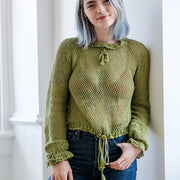 Long Sleeve Top in Olive