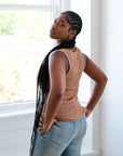 Classic Tank in Mocha