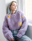 Yellow Heart Sweater