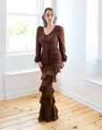 The Maxi Skirt in Tobacco