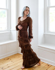 The Maxi Skirt in Tobacco