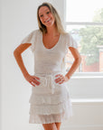 Mini-Mini Skirt in White