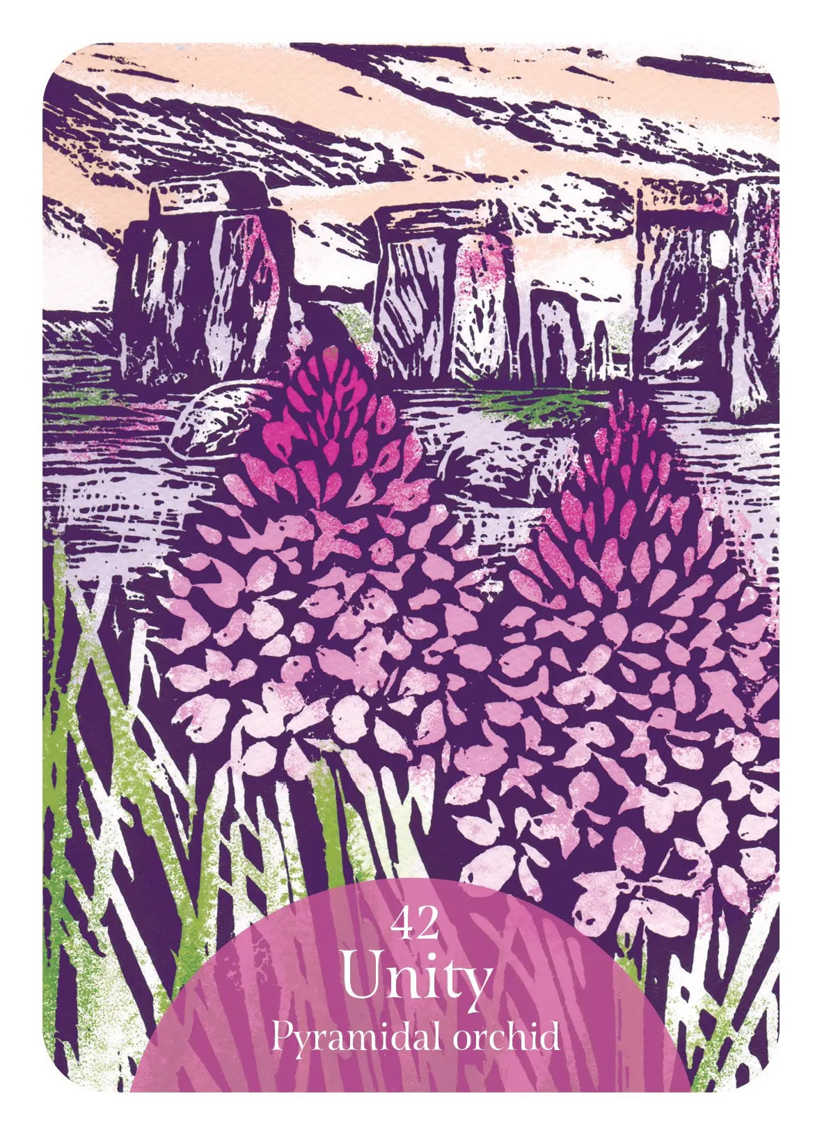 油彩『Flower fortune-telling』 The Language of Flowers Oracle – Alexis Co.