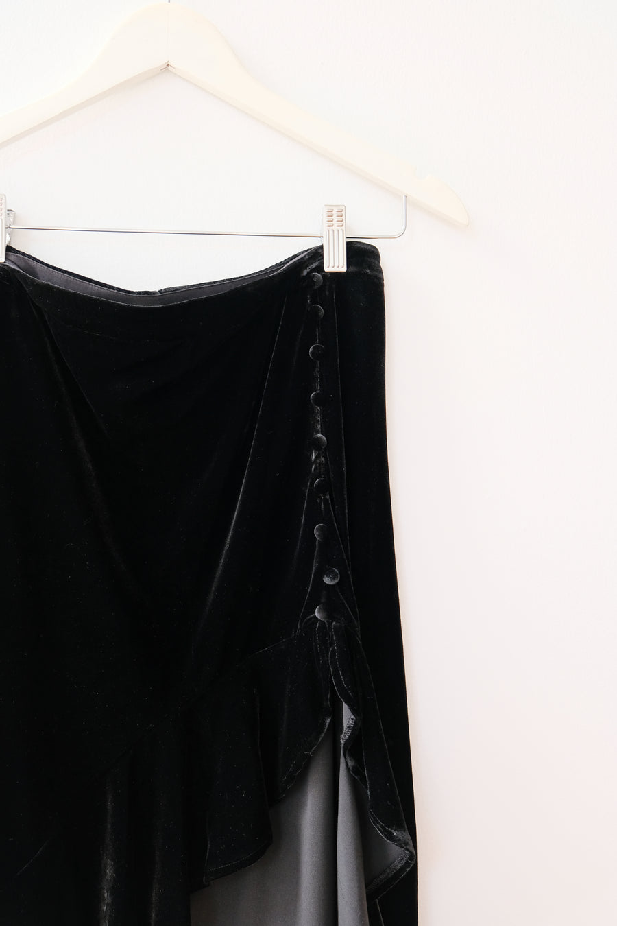 For Love & Lemons Velvet Skirt, Size Medium