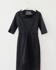 DVF Black Dress, Size 4