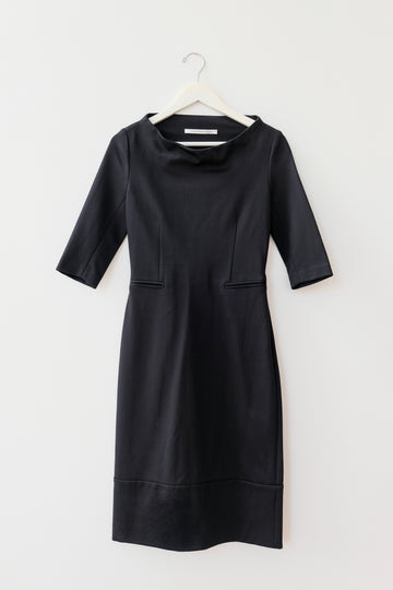 DVF Black Dress, Size 4